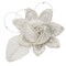 Vintage Satin Flower Ornament Applique